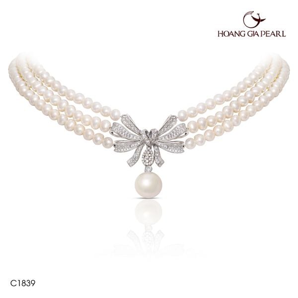 Chuỗi cổ ngọc trai C1839