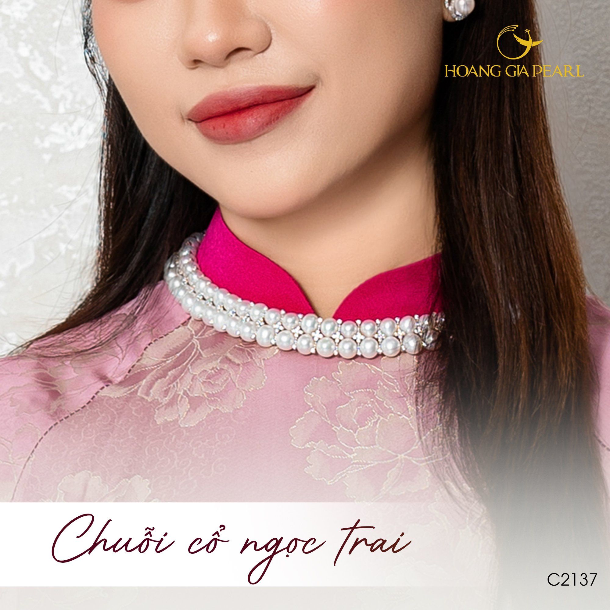 Chuỗi cổ ngọc trai C2137