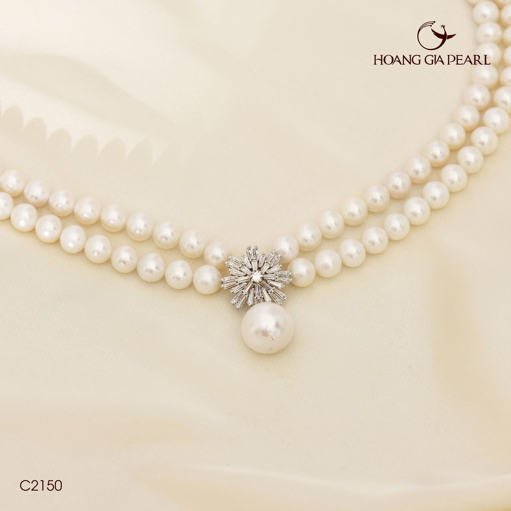 Chuỗi cổ ngọc trai C2150
