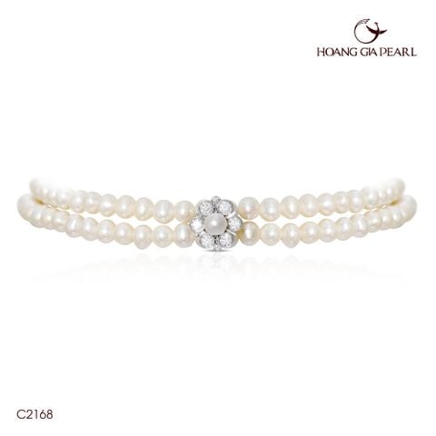 Chuỗi Trang Sức Ngọc Trai Regal Freshwater Trắng Hoàng Gia Pearl _ C2168
