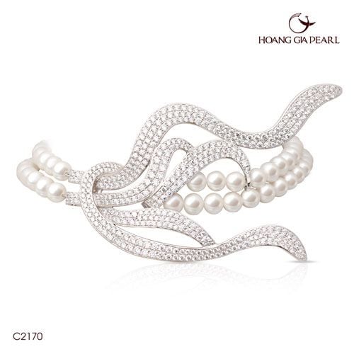 Chuỗi cổ ngọc trai C2170