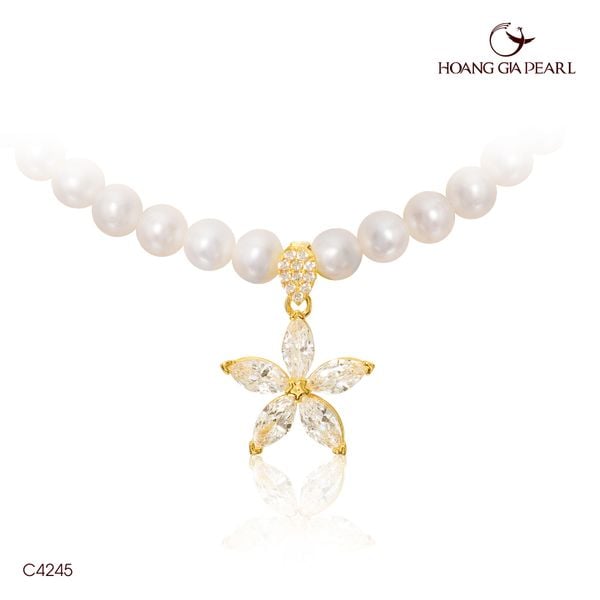 Chuỗi cổ ngọc trai C4245