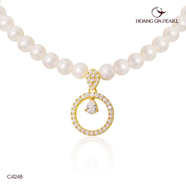 Chuỗi cổ ngọc trai C4248