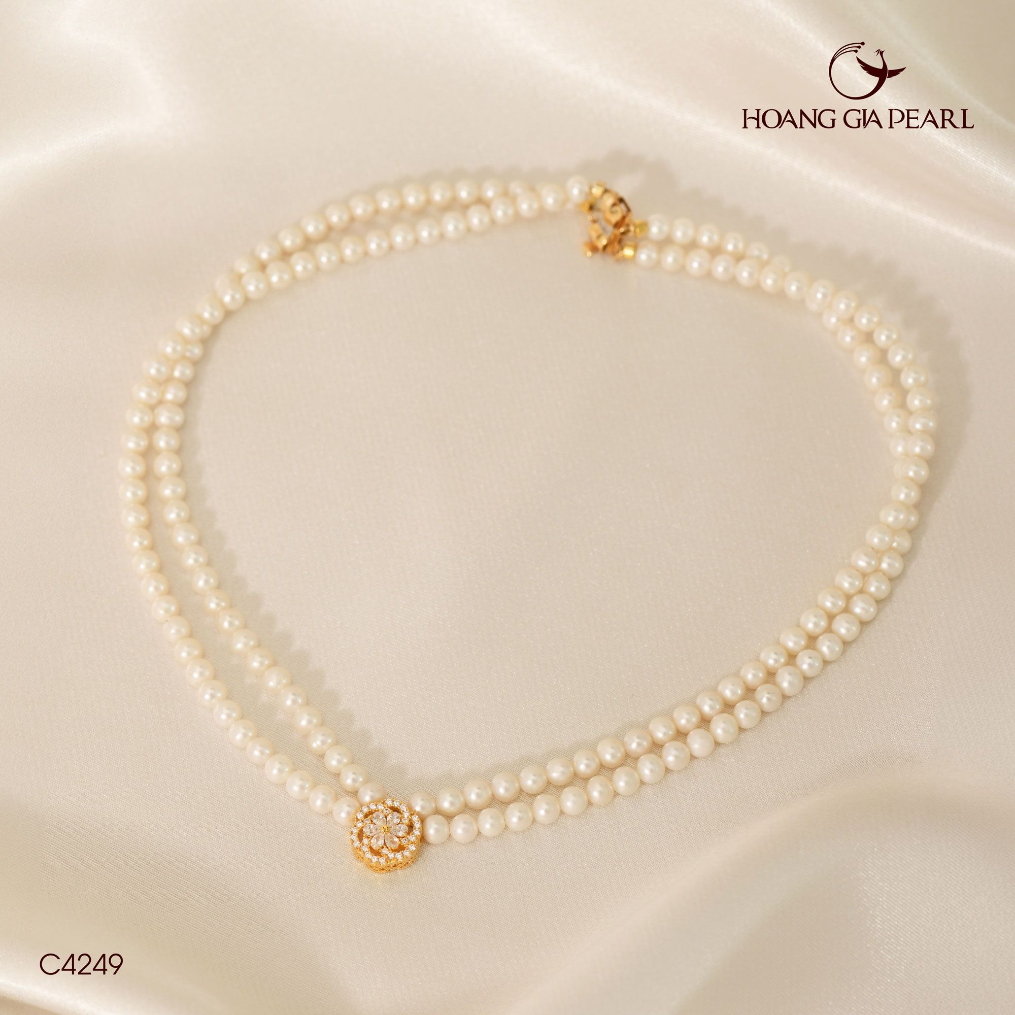 Chuỗi cổ ngọc trai C4249