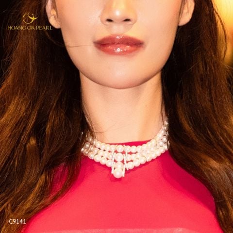 Chuỗi cổ ngọc trai C9141