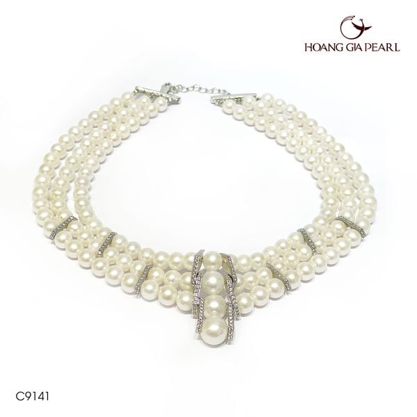 Chuỗi cổ ngọc trai C9141