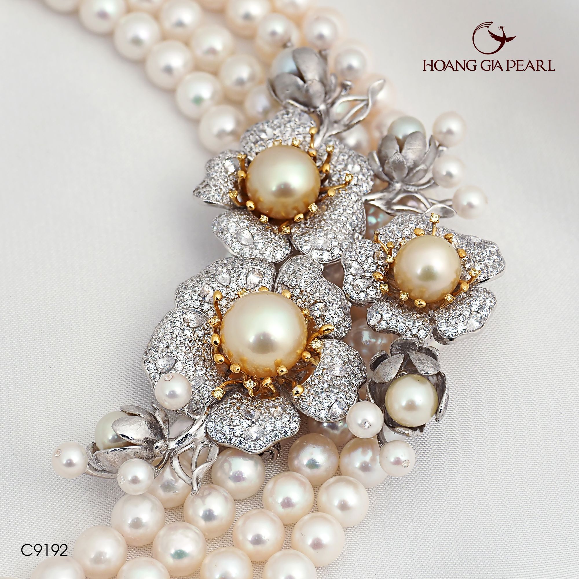 Chuỗi cổ ngọc trai C9192