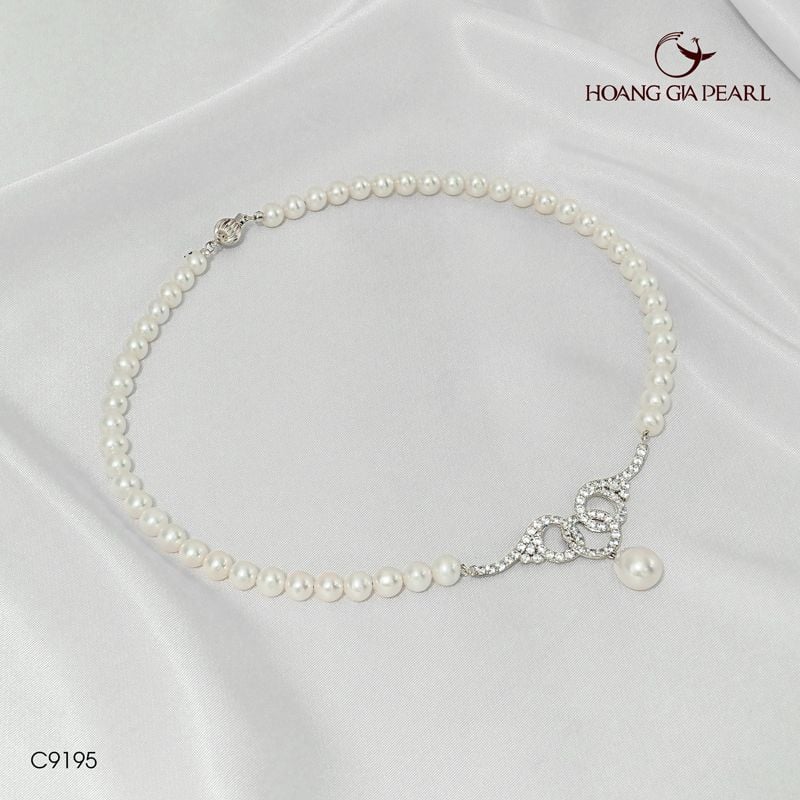 Chuỗi cổ ngọc trai C9195