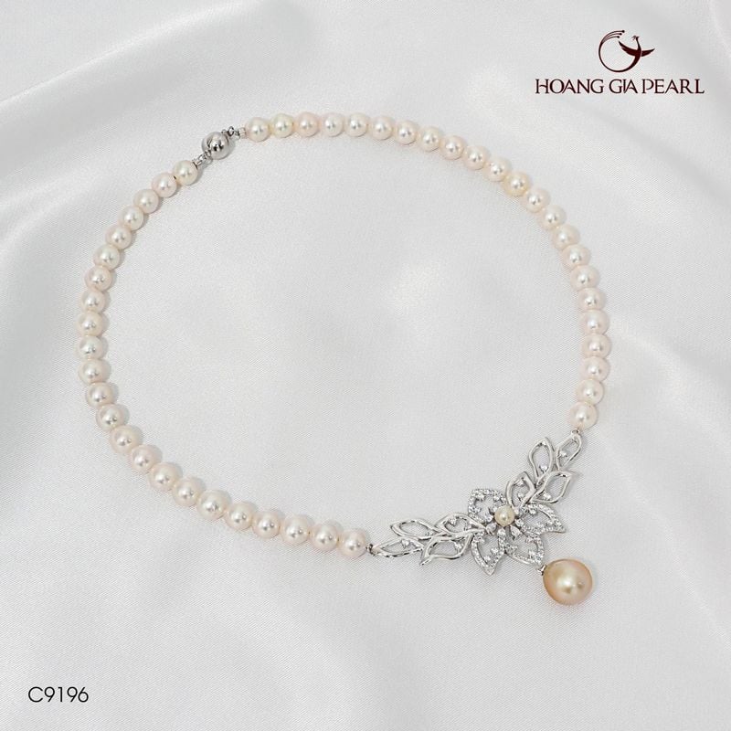 Chuỗi cổ ngọc trai C9196