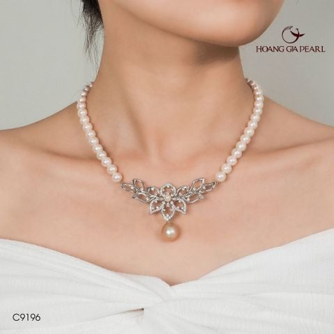 Chuỗi cổ ngọc trai C9196