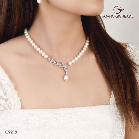 Chuỗi cổ ngọc trai C9218