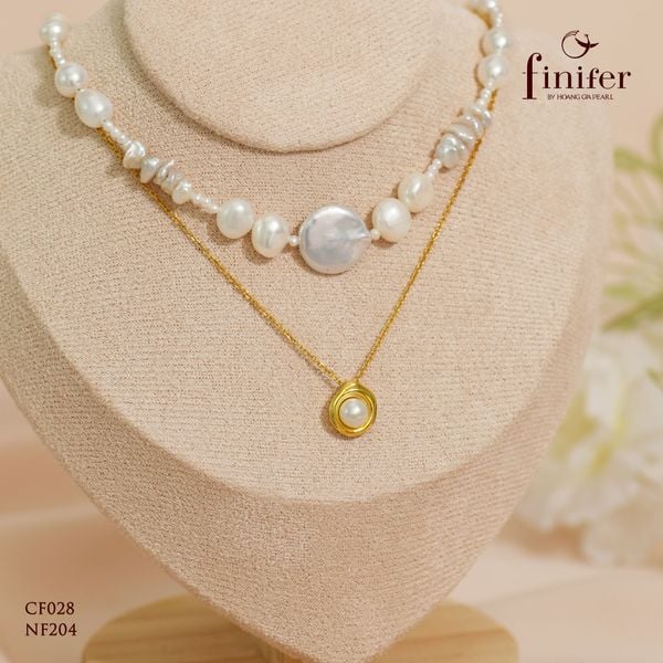 Combo trang sức ngọc trai Finifer CF028-NF204