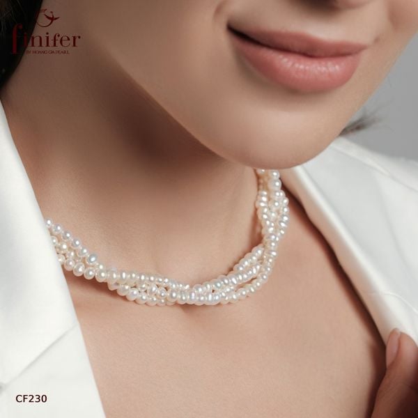 Chuỗi cổ ngọc trai CF230 Finifer (L)