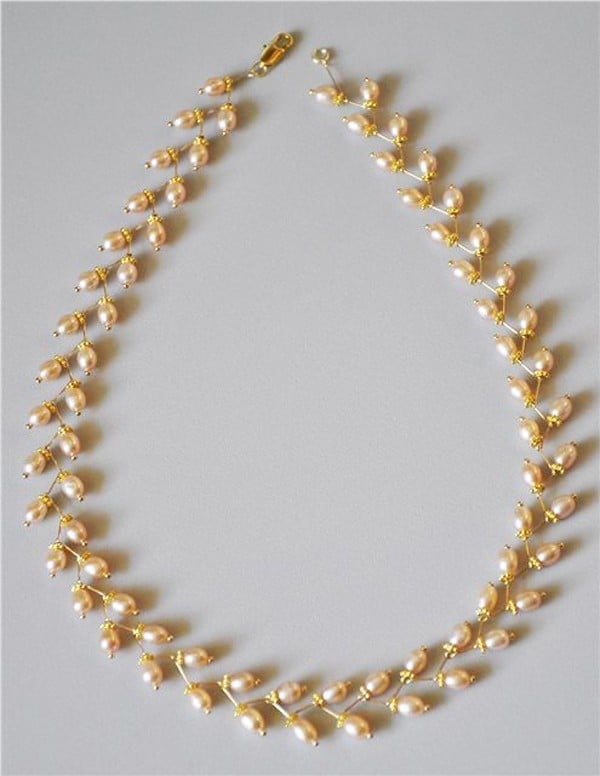 chiec vong co ngoc trai khi hoan thanh