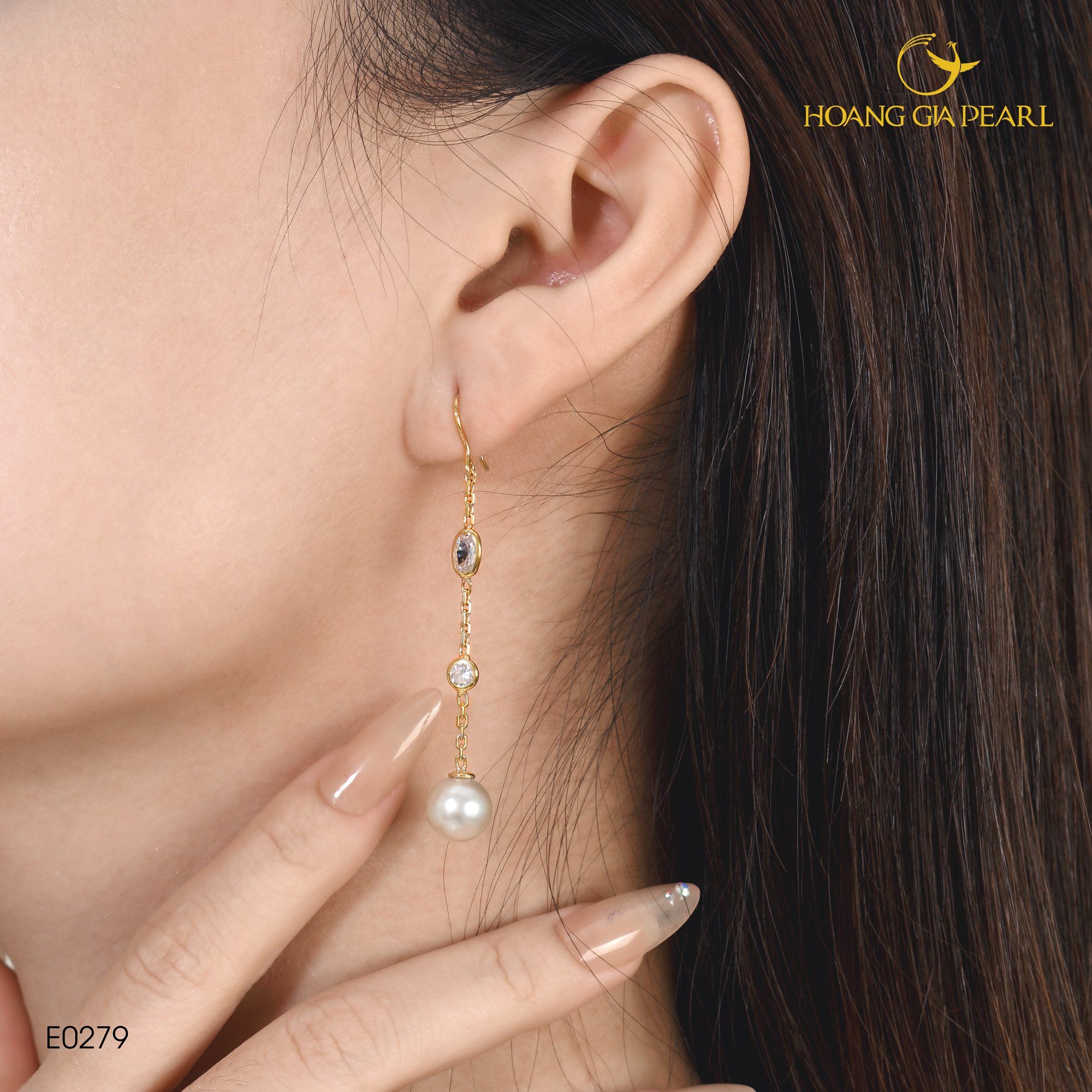 Bông tai ngọc trai E0279