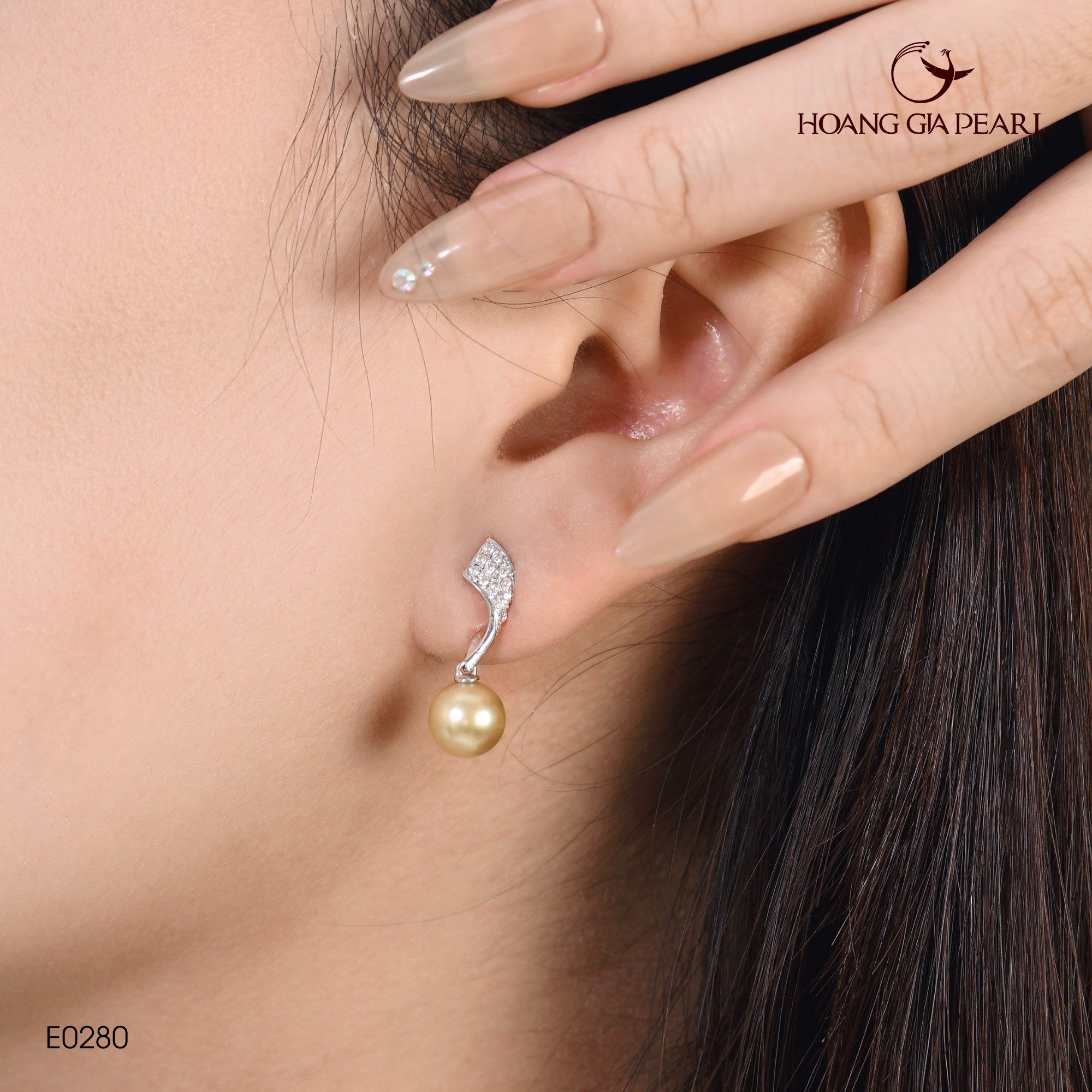 Bông tai ngọc trai E0280