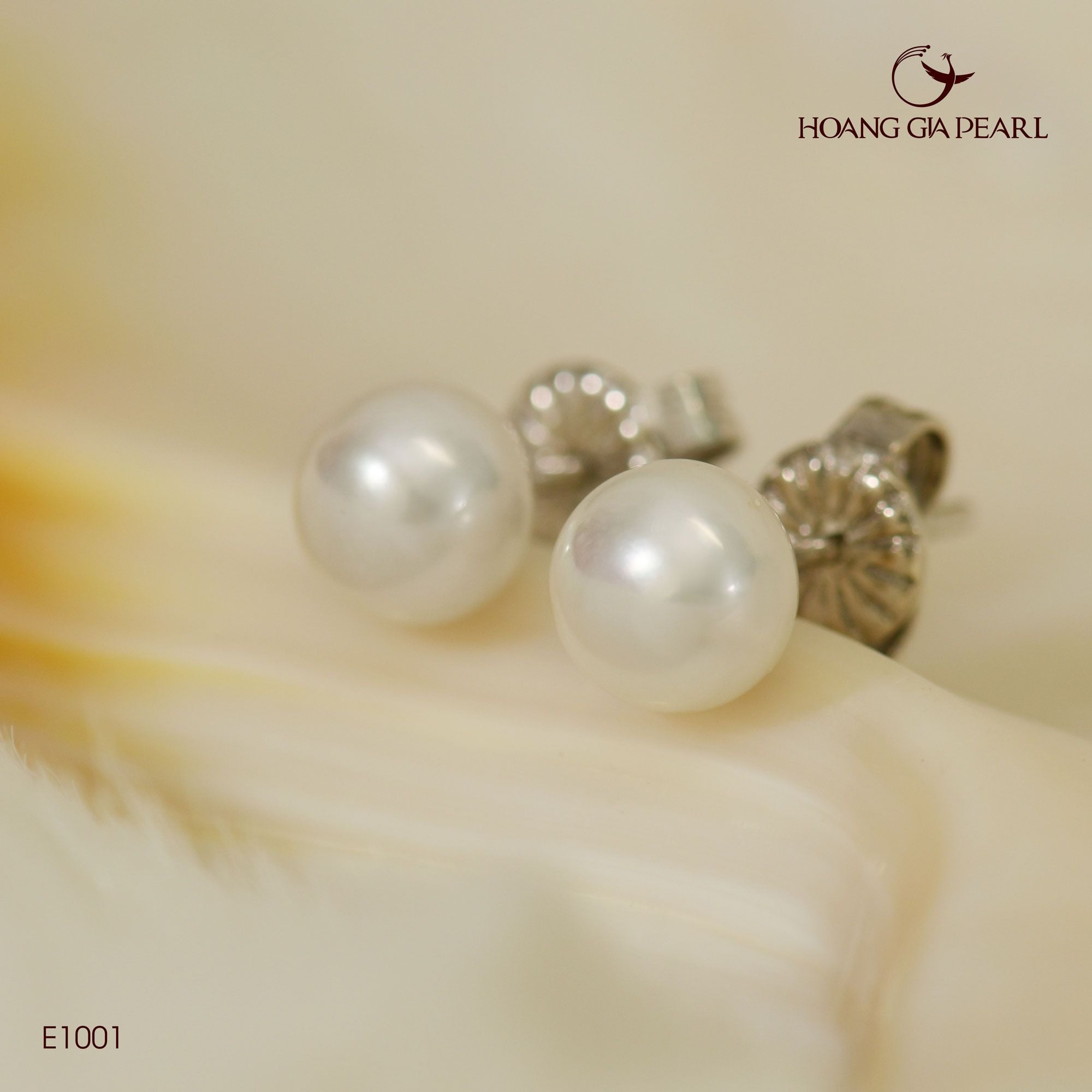 Bông tai ngọc trai E1001W