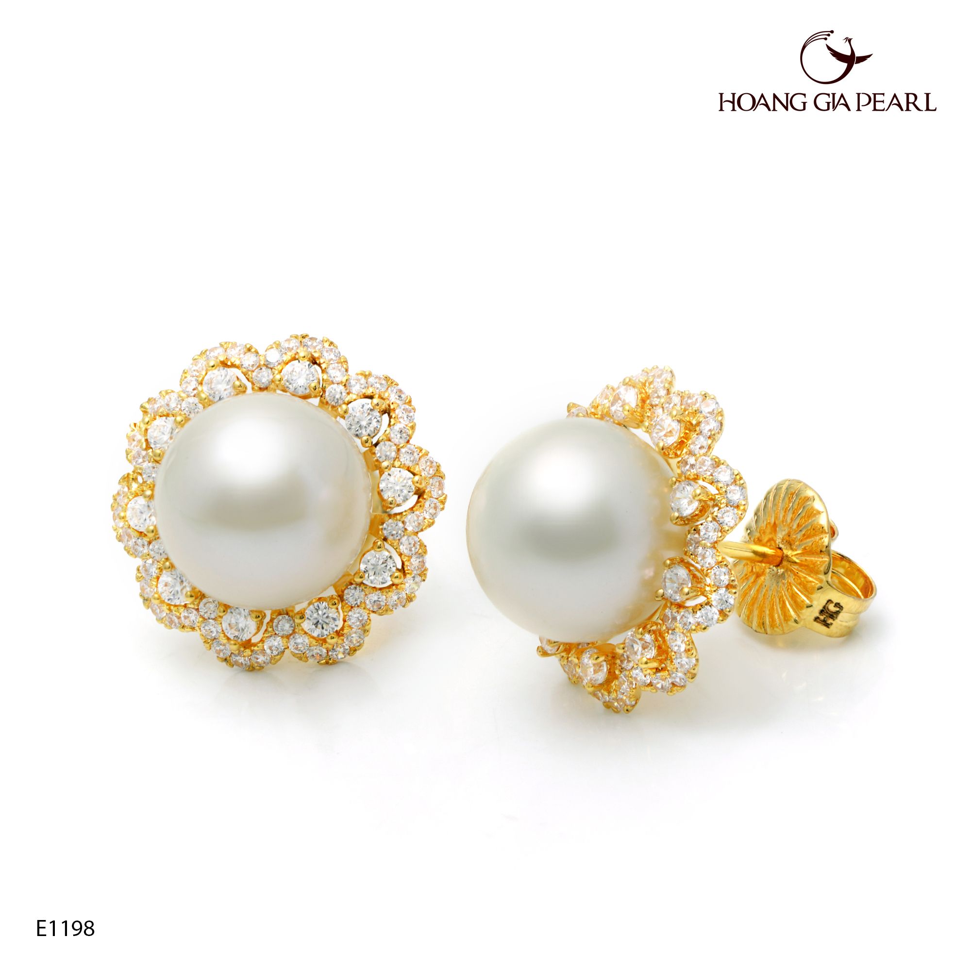 Bông tai ngọc trai E1198