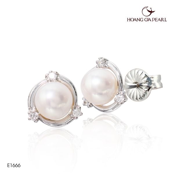 Bông tai ngọc trai E1666