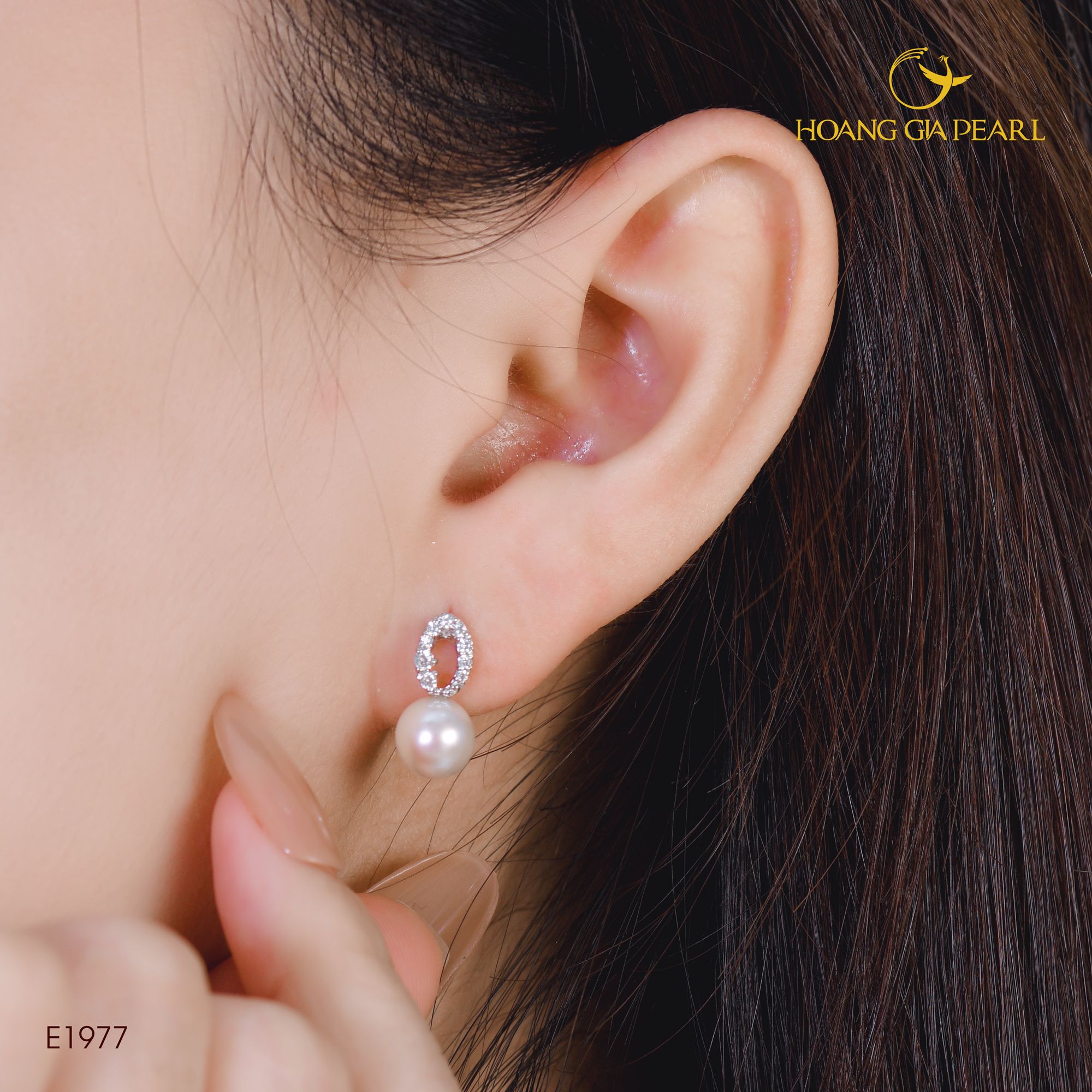 Bông tai ngọc trai E1977