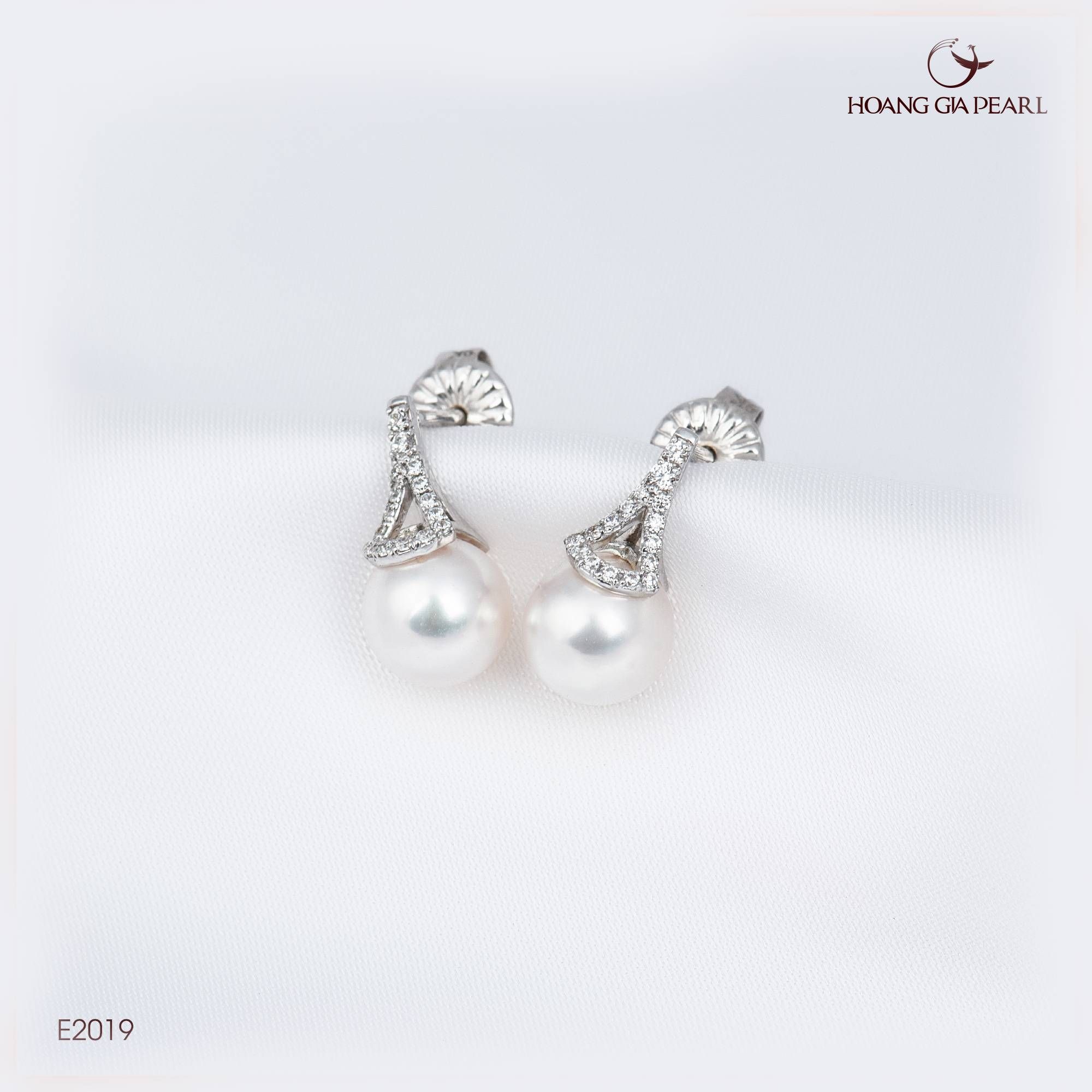 Bông tai ngọc trai E2019