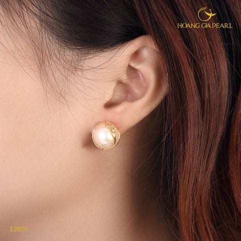 Bông tai ngọc trai E2851