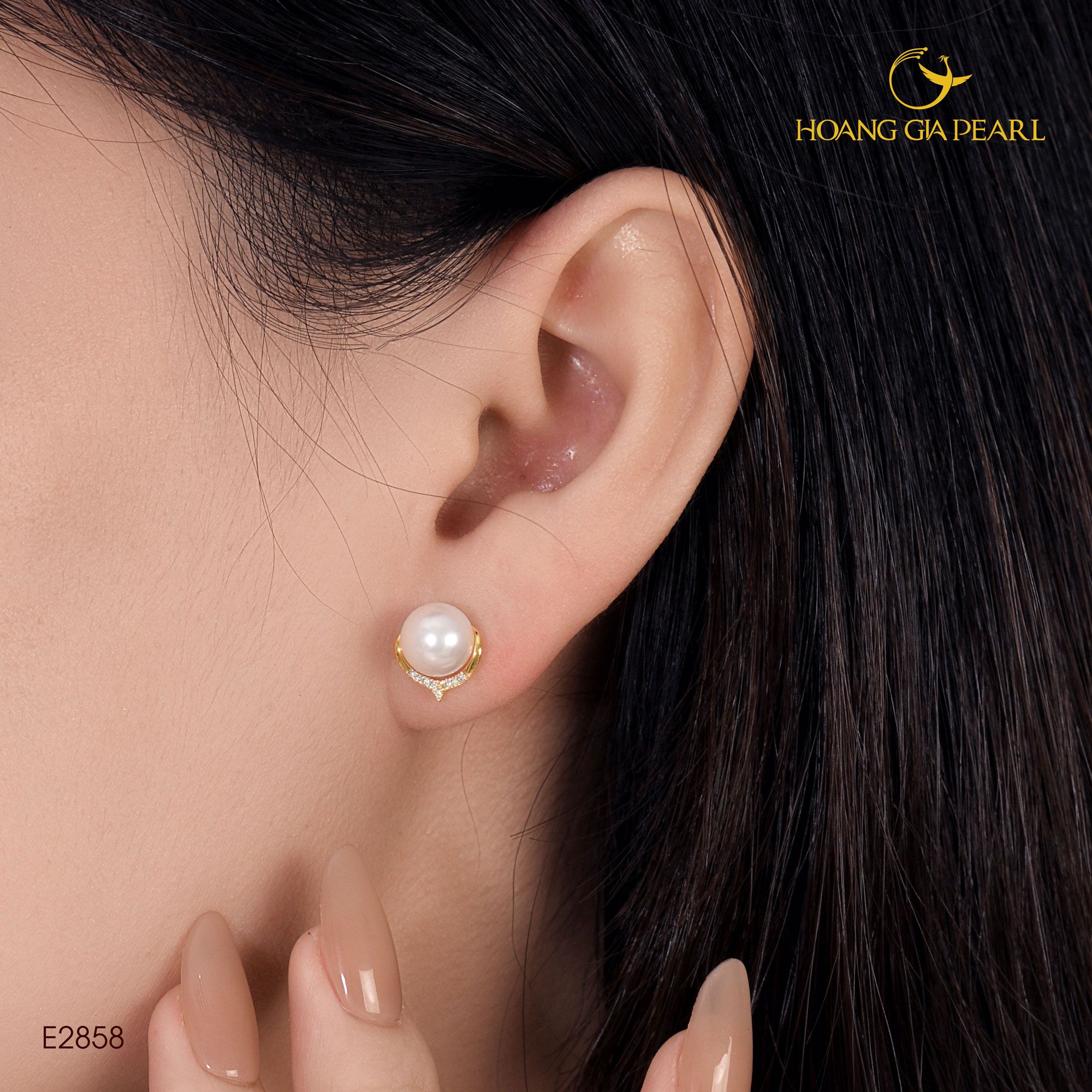 Bông tai ngọc trai E2858