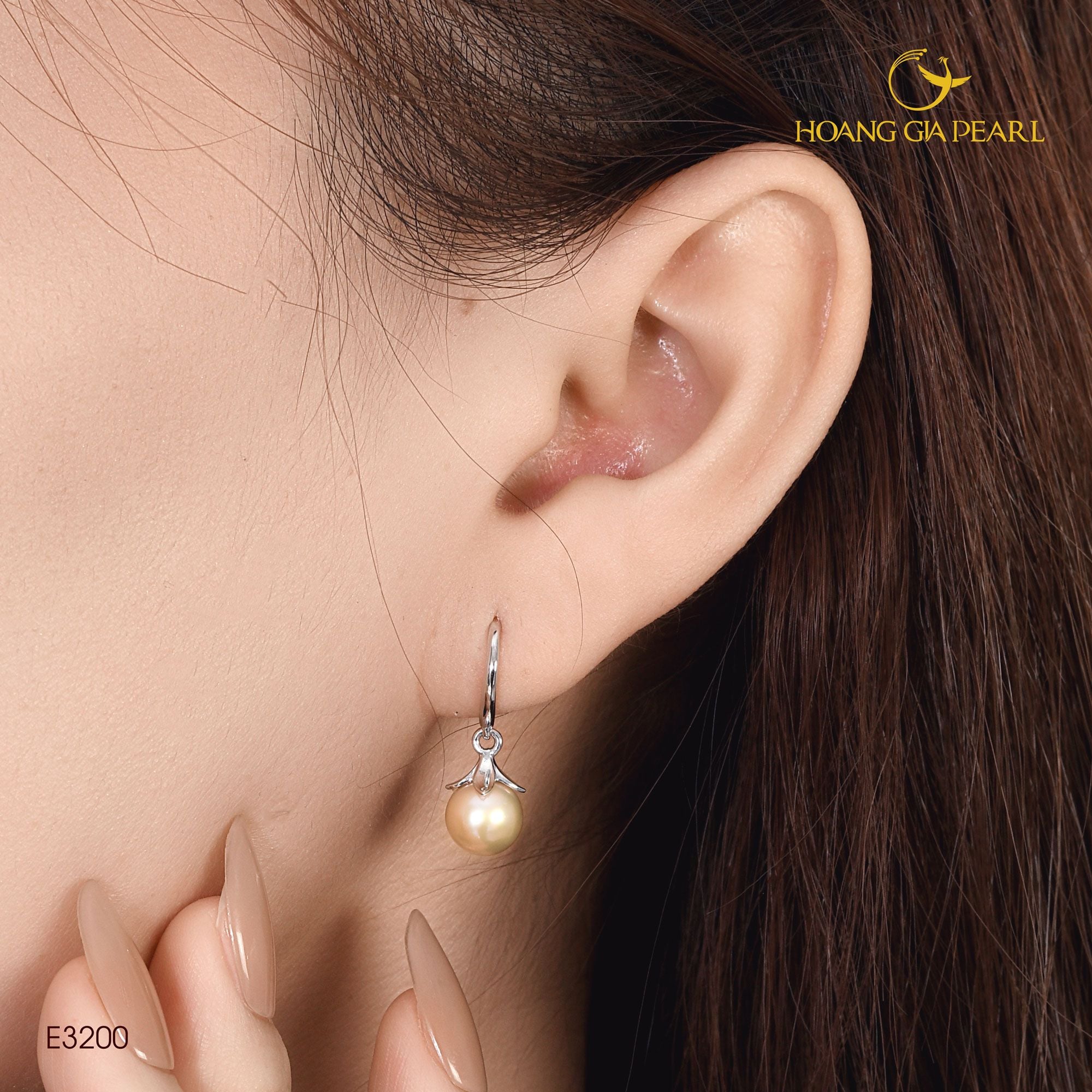 Bông tai ngọc trai E3200