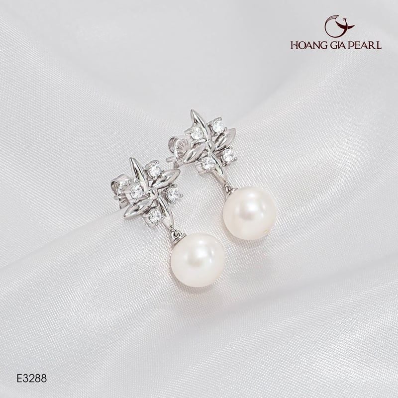 Bông tai ngọc trai E3288
