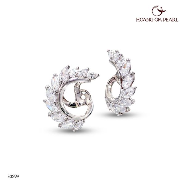 Phụ kiện bông tai ngọc trai E3299