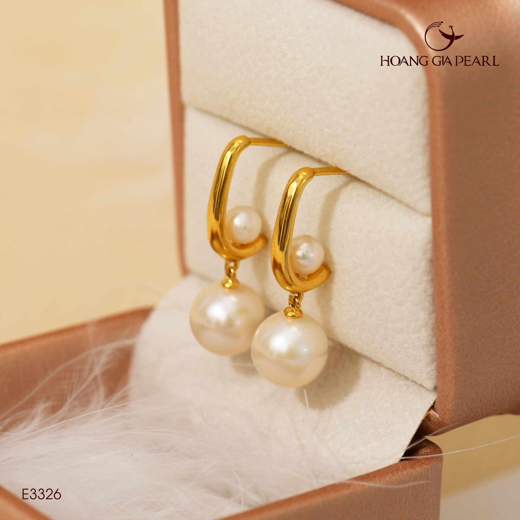 Bông tai ngọc trai E3326Y_