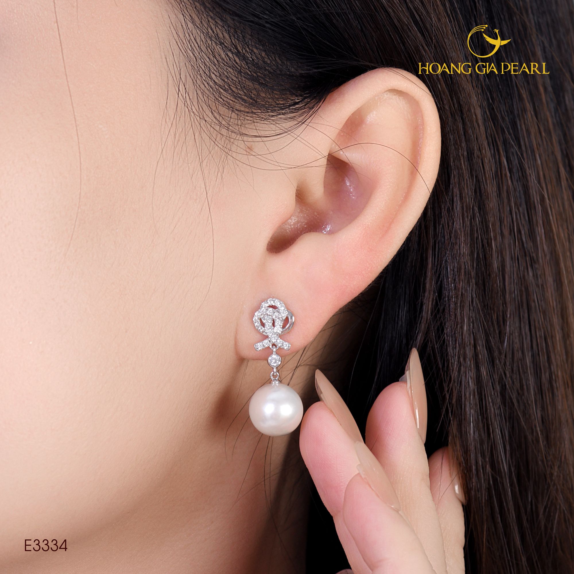 Bông tai ngọc trai E3334