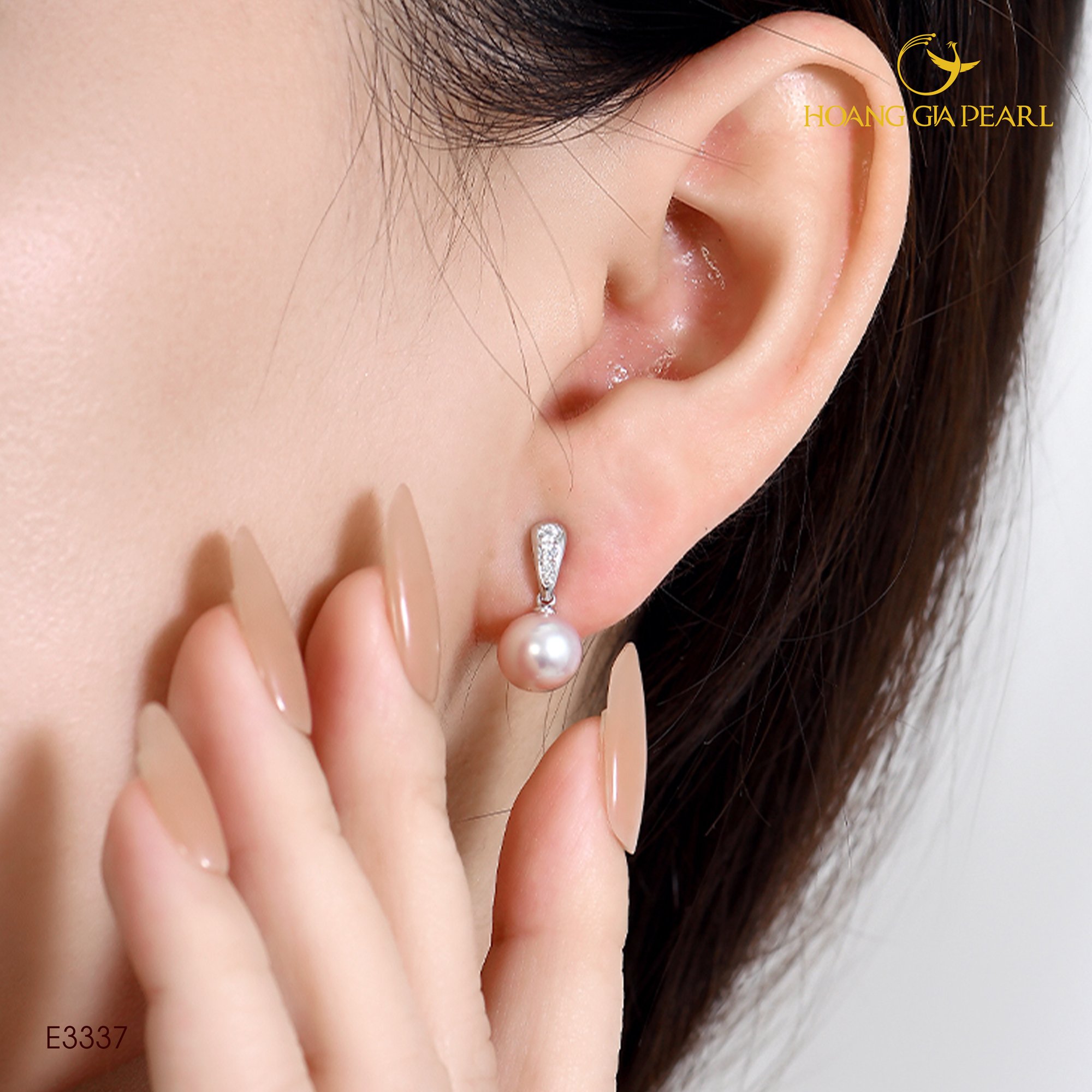 Bông tai ngọc trai E3337_
