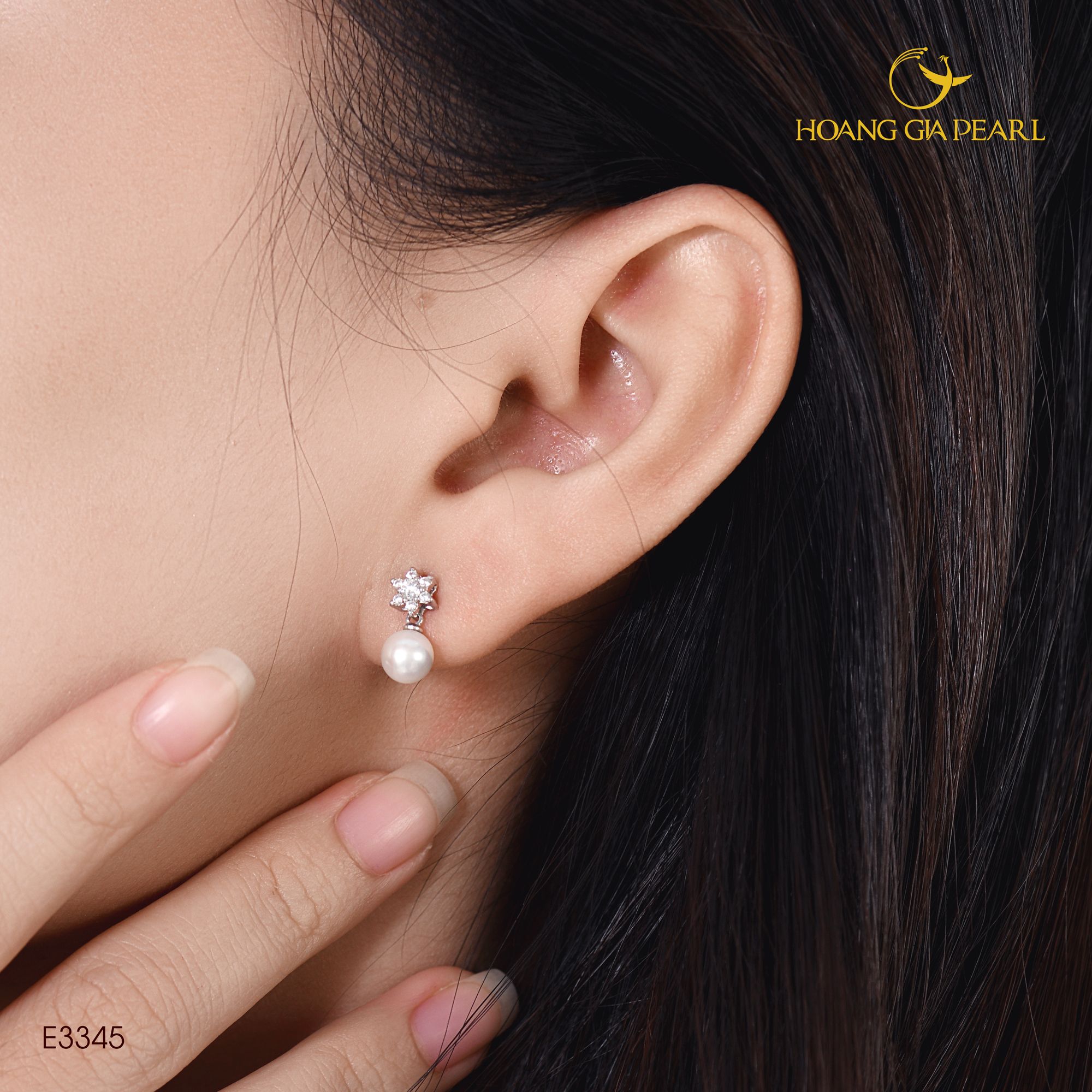 Bông tai ngọc trai E3345_
