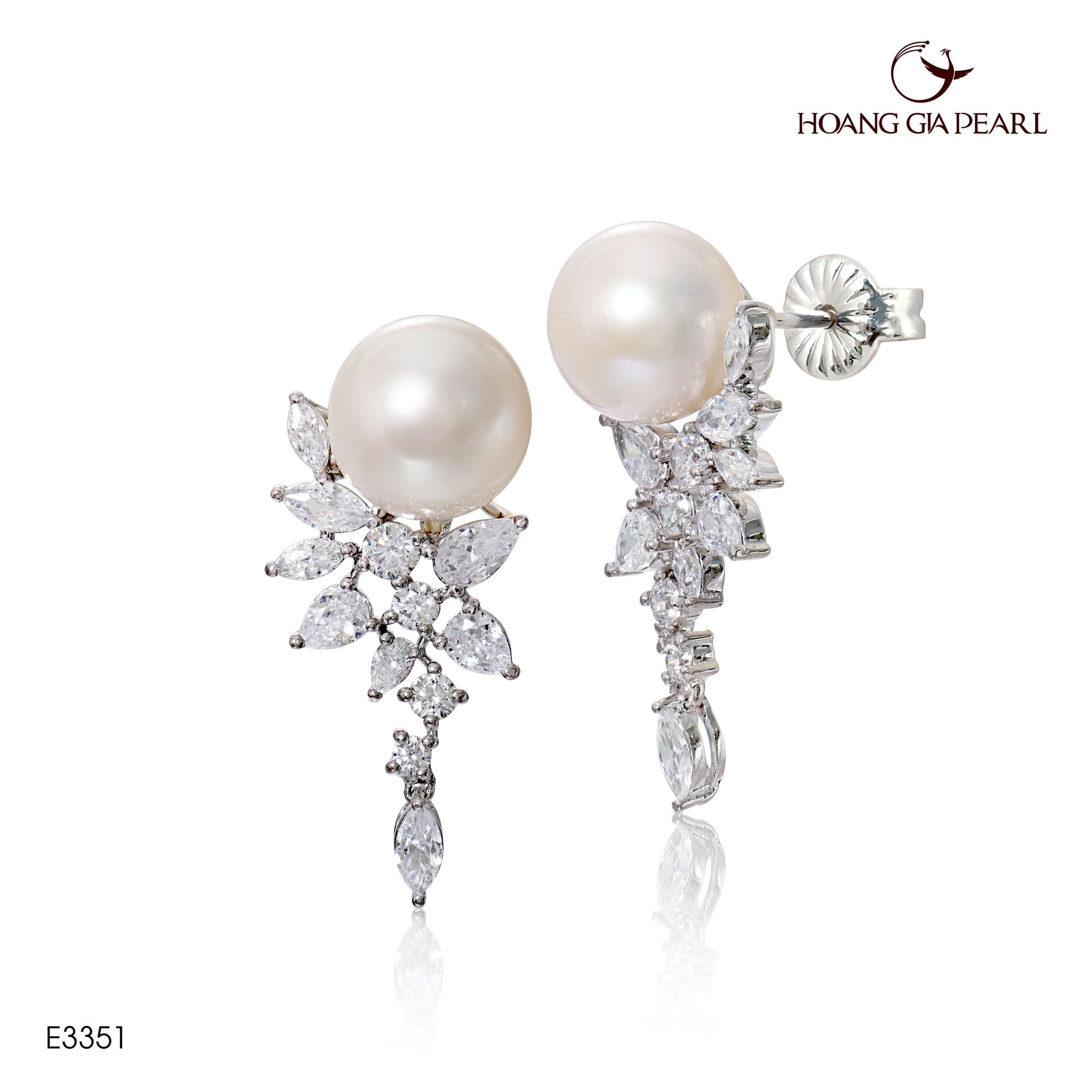 Bông tai ngọc trai E3351