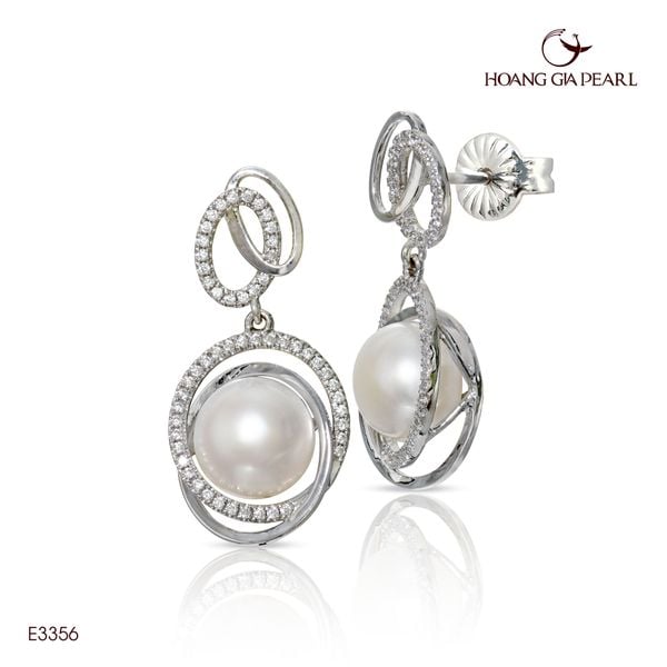Bông tai ngọc trai E3356