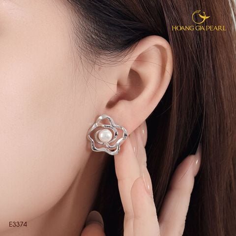 Bông tai ngọc trai E3374