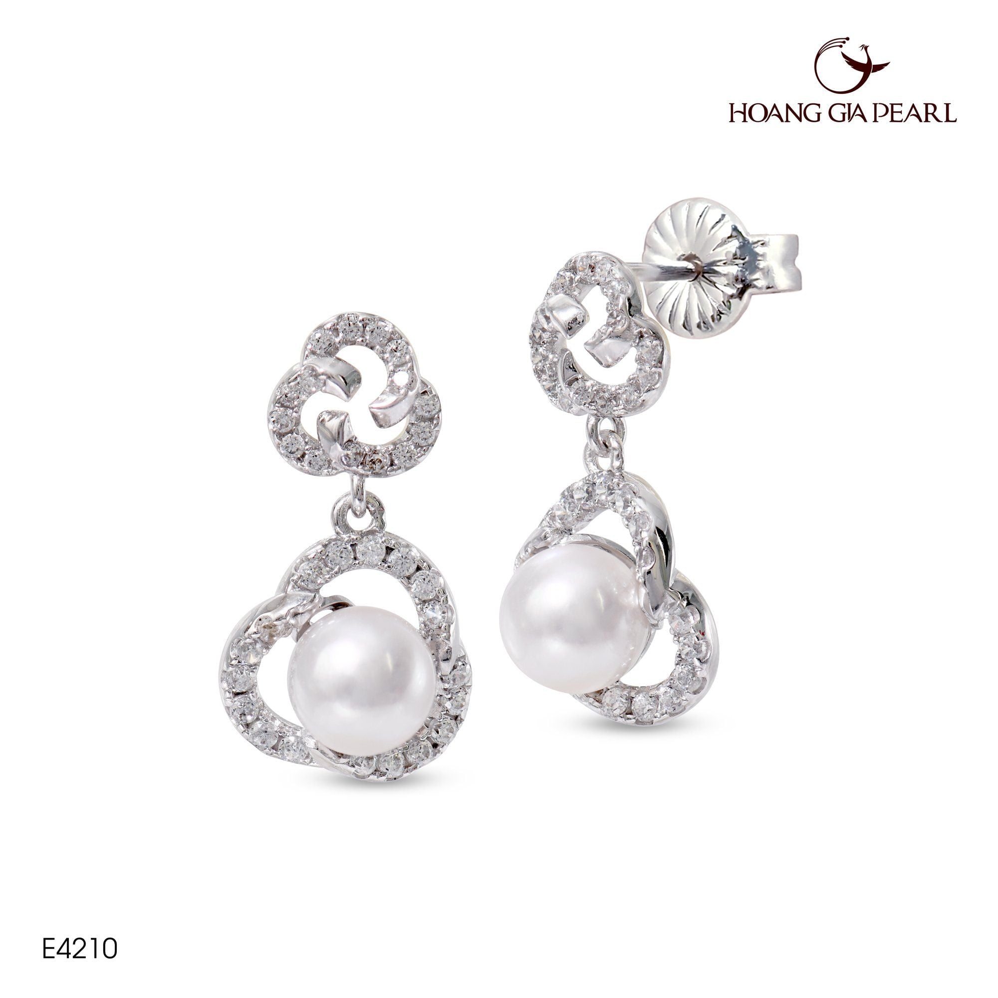Bông tai ngọc trai E4210