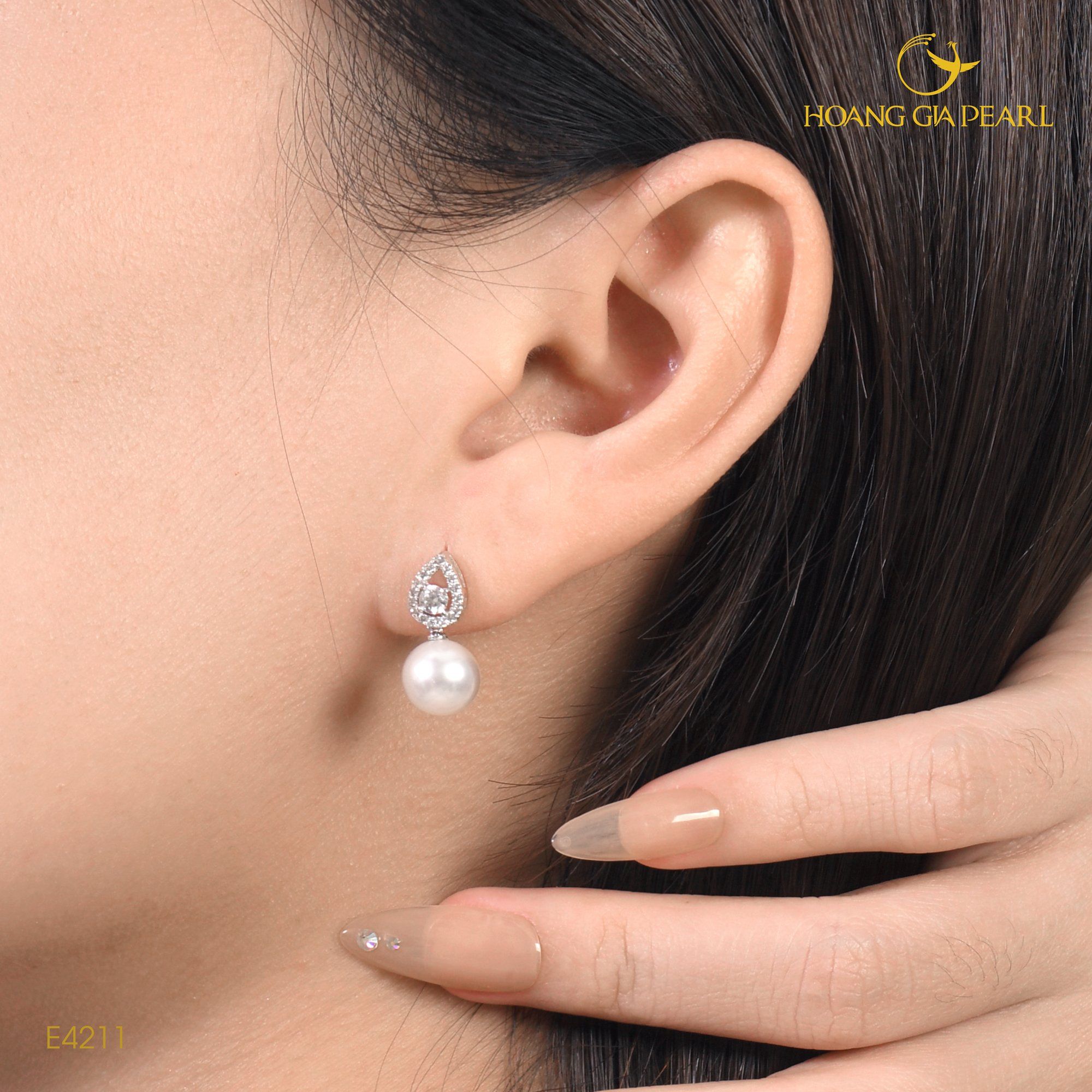Bông tai ngọc trai E4211