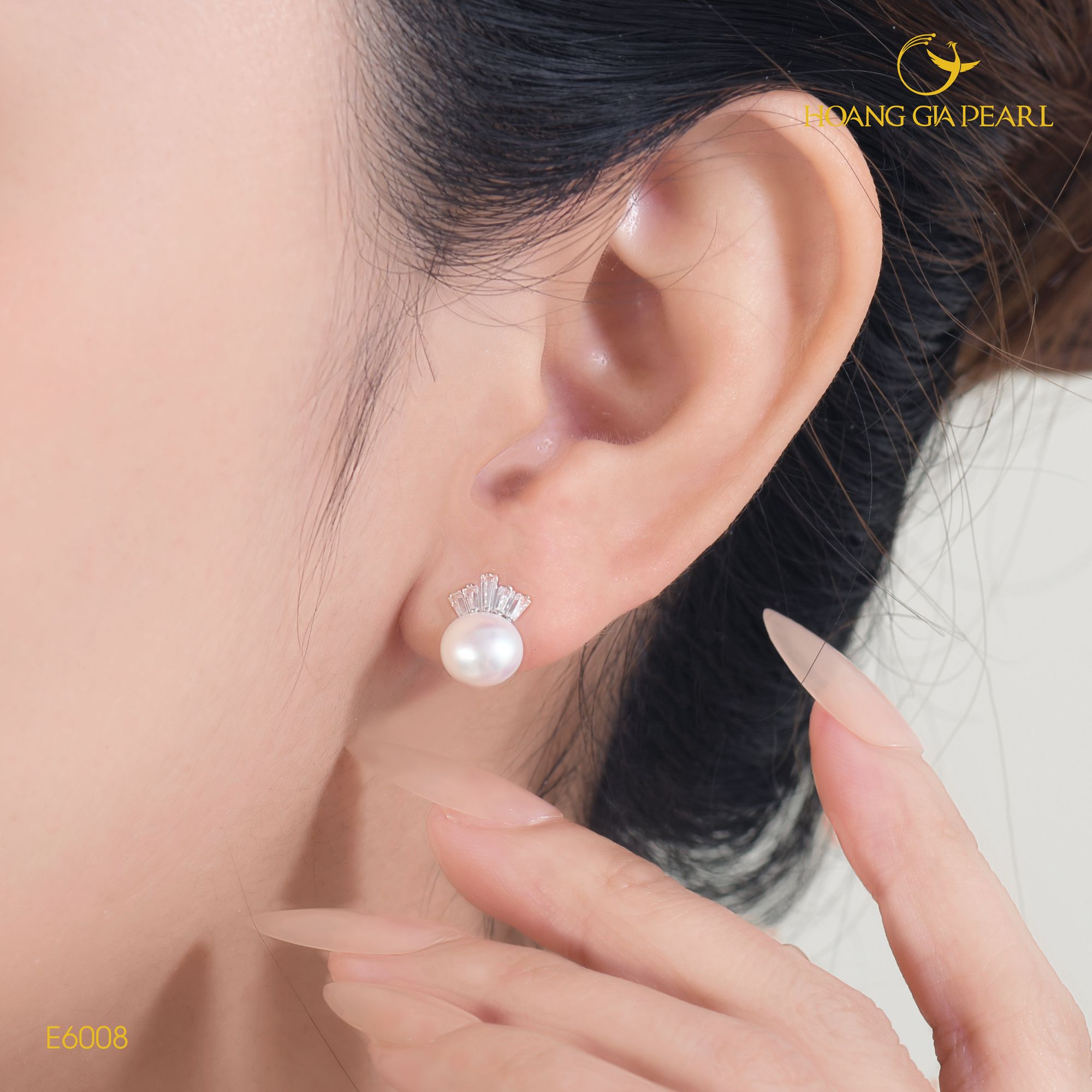 Bông tai ngọc trai E6008