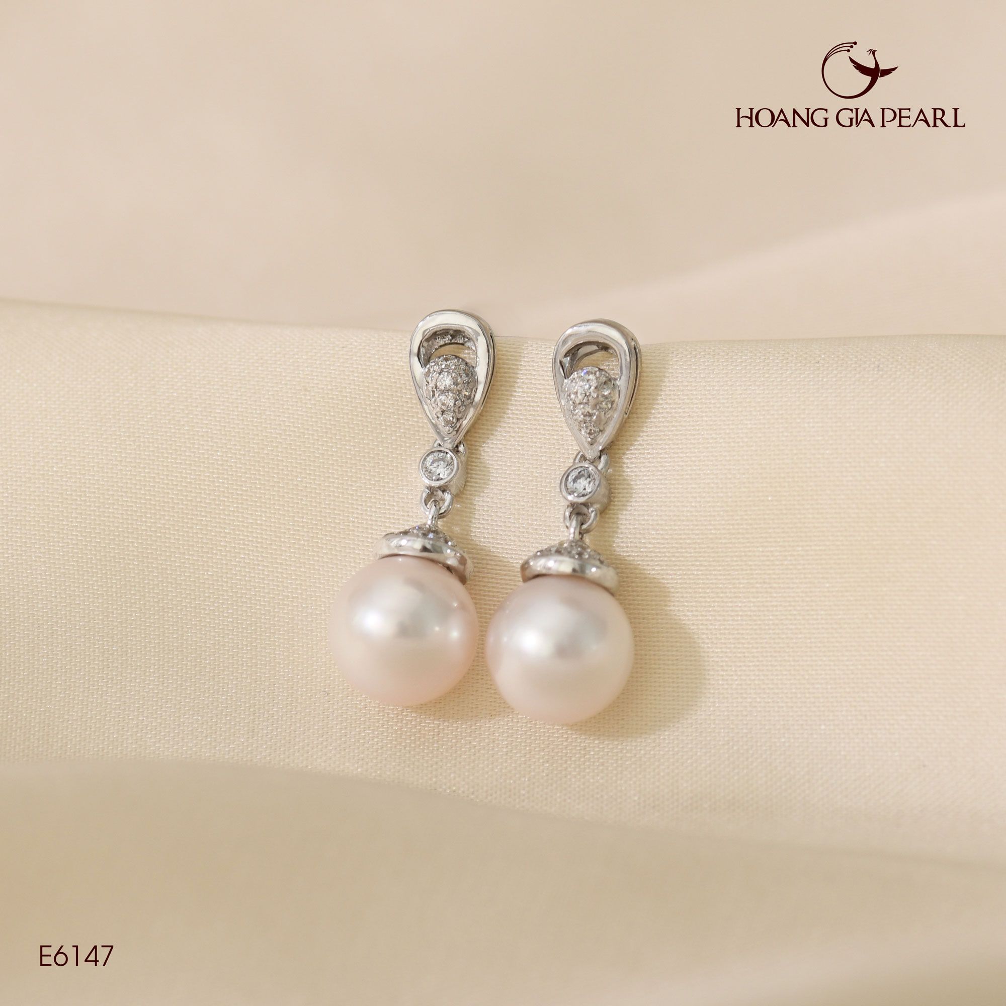 Bông tai ngọc trai E6147