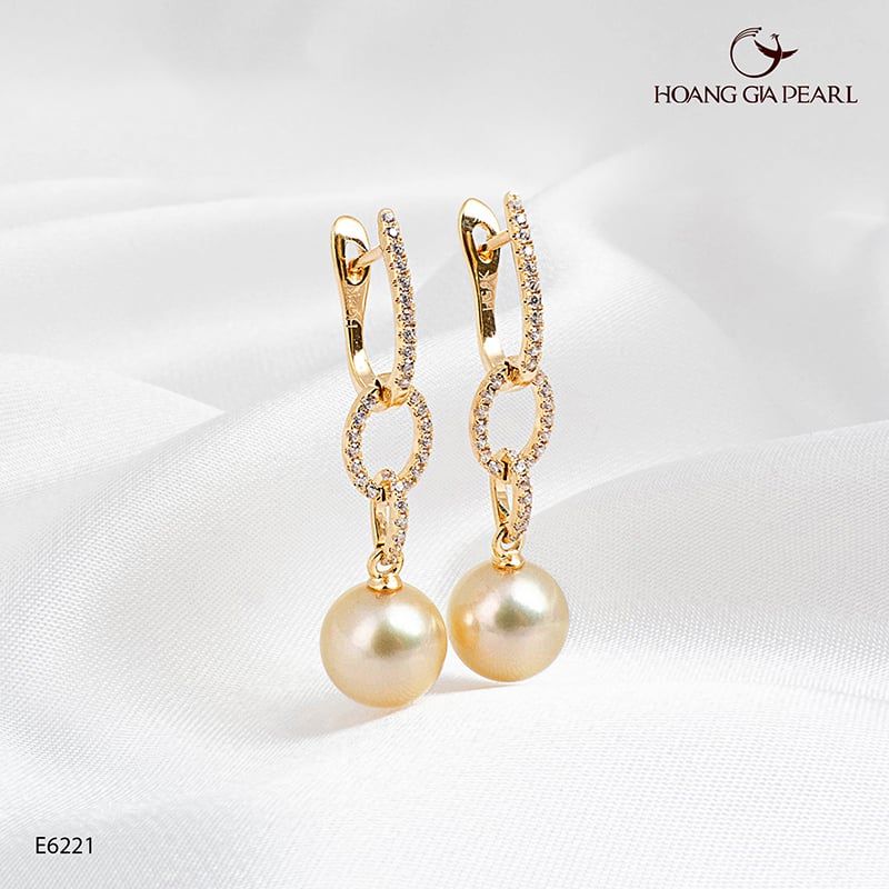 Bông tai ngọc trai E6221
