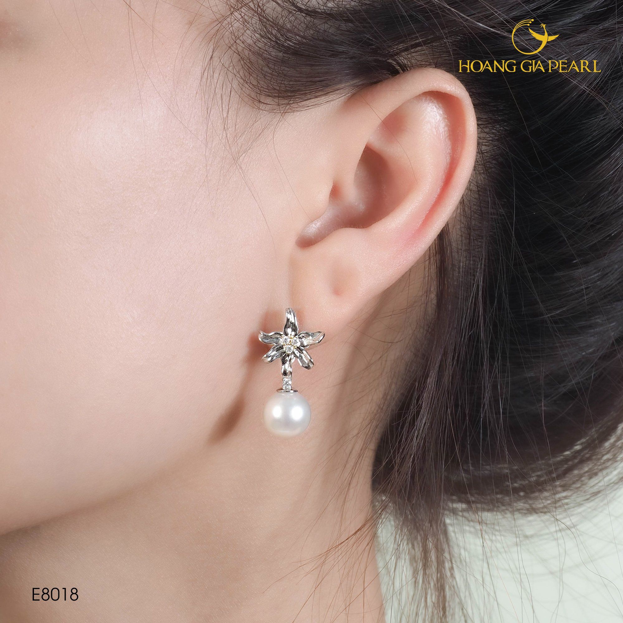 Bông tai ngọc trai E8018