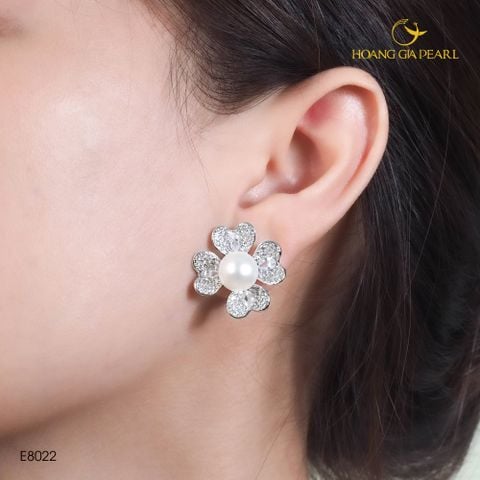 Bông tai ngọc trai E8022