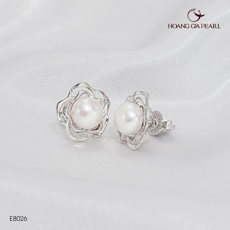 Bông tai ngọc trai E8026