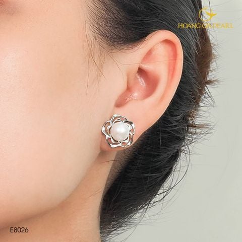 Bông tai ngọc trai E8026