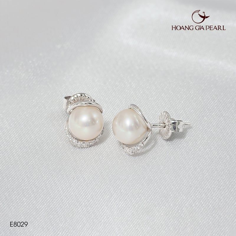 Bông tai ngọc trai E8029