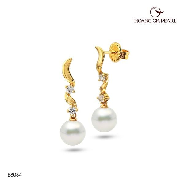 Bông tai ngọc trai E8034