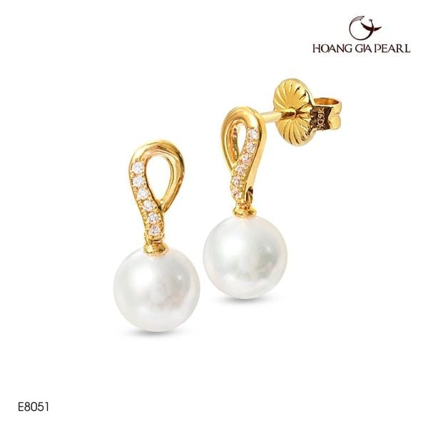 Bông tai ngọc trai E8051