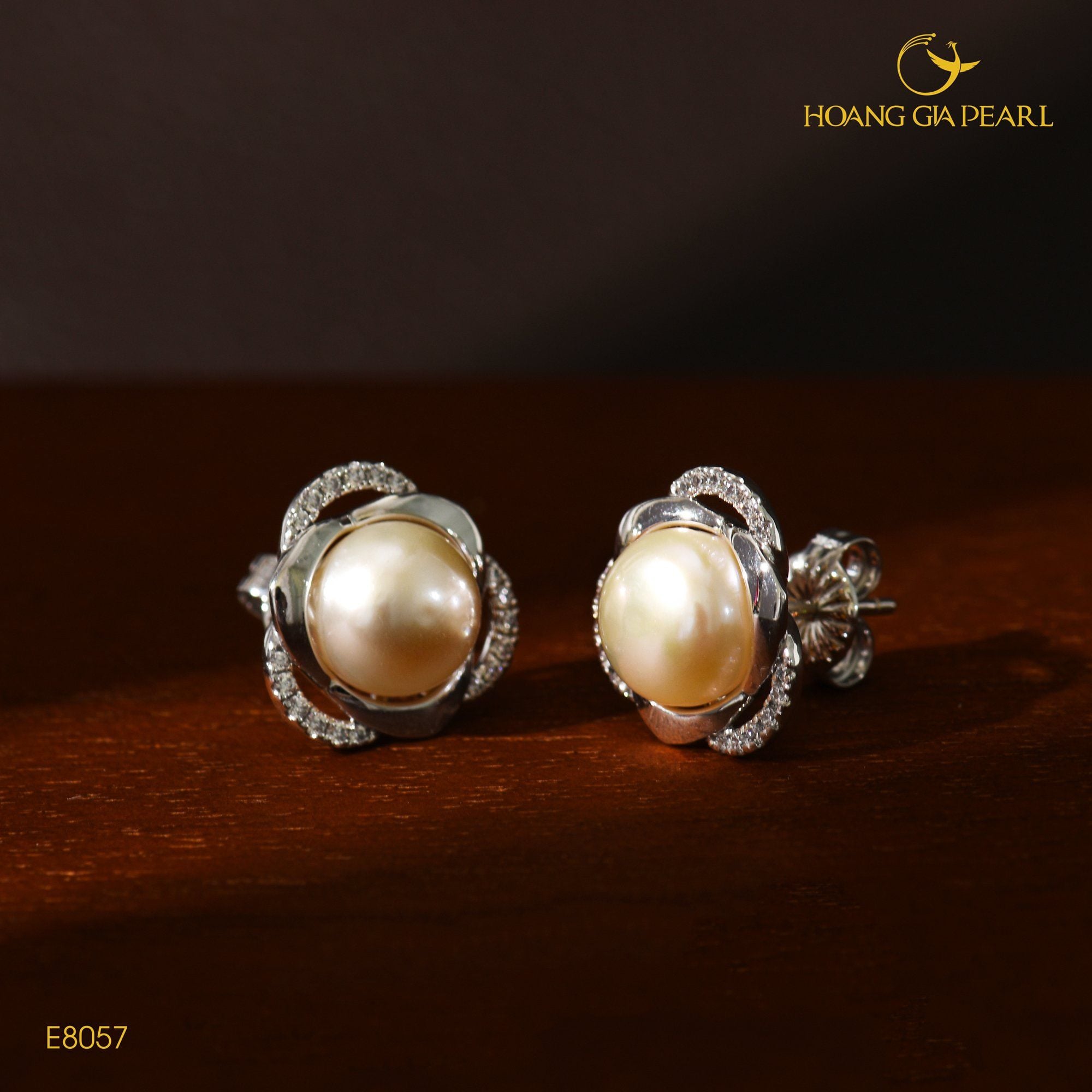 Bông tai ngọc trai E8057